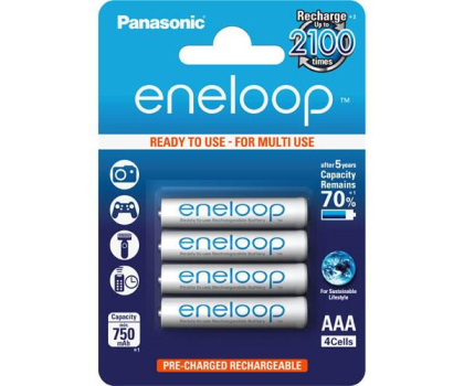 Bateria lub akumulatorek Panasonic Eneloop R03/AAA 750 mAh (4 sztuki)